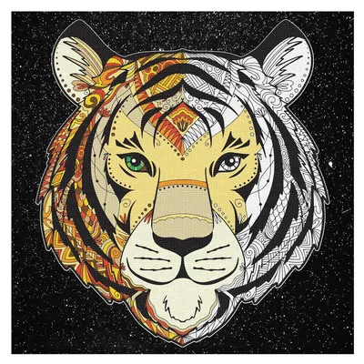 Раскраски тигр | Minana.ru