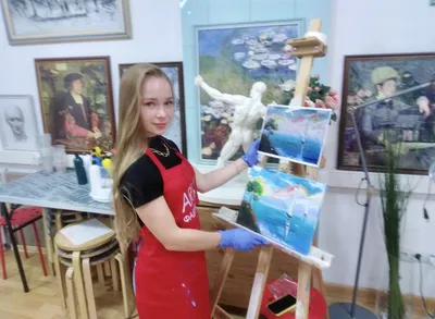 Какие акриловые краски для живописи лучше выбрать художникам — Новости  Губкина