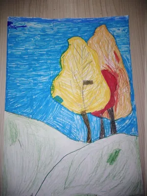 Осень золотая в художественном творчестве и геометрии. Аппликация и ФЭМП в  группе №1 и рисование в группе №7 | Детский сад №45
