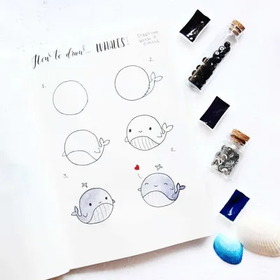 Рисунки для скетчбука для начинающих легкие для детей (44 фото) » рисунки  для срисовки на Газ-квас.ком