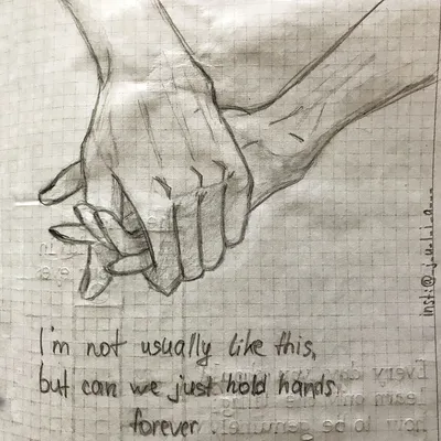 Рисунок карандашом про любовь» — создано в Шедевруме