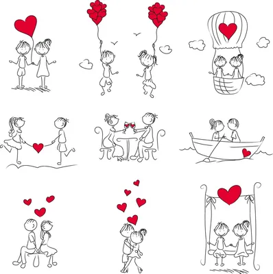 Как нарисовать любовь (49 фото) » Идеи поделок и аппликаций своими руками -  Папикпро.КОМ