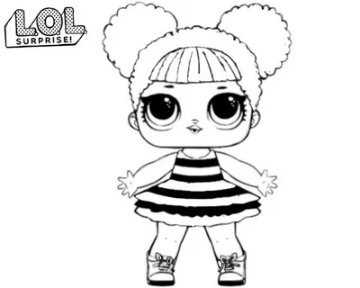 Поэтапный рисунок куклы ЛОЛ - 50 фото