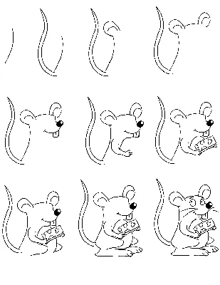 Конспект ООД по рисованию с аппликацией в младшей группе «Мышка-норушка» (2  фото). Воспитателям детских садов, школьным учителям и педагогам - Маам.ру