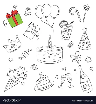 DIY Простая открытка на День Рождения своими руками | Рисунки Юльки для  срисовки - YouTube