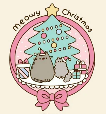 Рисунок на Новый Год 2023 | Как нарисовать Милого котика в новогоднем  подарке | Рисунки Юльки - YouTube