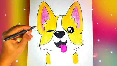 Рисунок собачки карандашом - 51 фото