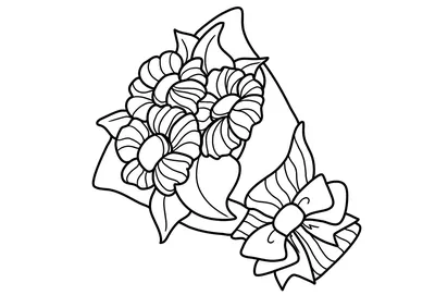 Мастер-класс: как нарисовать цветы в букете. Блог школы рисования