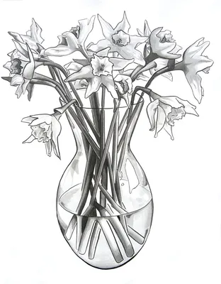 Букет с прекрасными цветами в вазе. Рисунок акварели. Иллюстрация штока -  иллюстрации насчитывающей настурция, карточка: 182224566