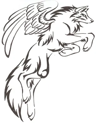 Рисунки простым карандашом животные волк (47 фото) » рисунки для срисовки  на Газ-квас.ком