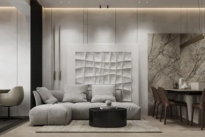 Современная отделка стен в квартире | Блог L.DesignStudio