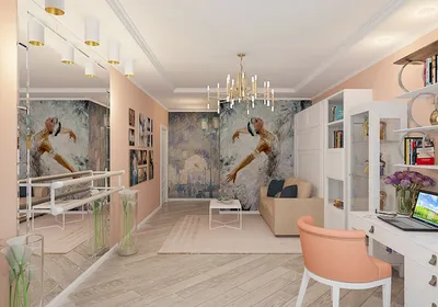 Роспись стен в квартире, офисе, дома. Художественная роспись, настенная  живопись Москва