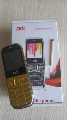 Телефон Ark Benefit U1 — купить в Красноярске. Состояние: Неисправно.  Кнопочные мобильные телефоны на интернет-аукционе Au.ru