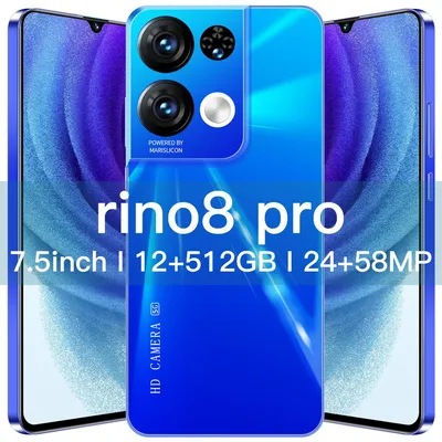Смартфон Лучшие телефоны 2023 Rino 8 Pro Большой экран 7.5 дюйм HD Android  11 Двойной аналог разблокировки Rom 5800 Mah Бесплатная доставка - купить  по выгодной цене в интернет-магазине OZON (826766474)