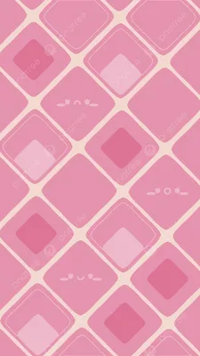 розовый бриллиант с милыми смайликами обои для мобильного телефона фоновая  иллюстрация Обои Изображение для бесплатной загрузки - Pngtree