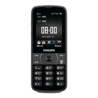 Mobile-review.com Обзор кнопочных телефонов Philips Xenium E117 и Xenium  E207