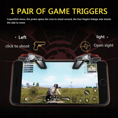 Джойстик,геймпад для телефона с контроллером для игры в PUBG, Fortnite,  Call of Duty купить по цене 179 ₽ в интернет-магазине KazanExpress