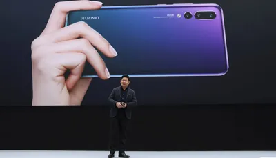 Силиконовый чехол для телефона Huawei Mate 20 Pro синий заказать