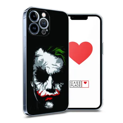 Силиконовый чехол для iPhone 13 Pro Max с принтом «Джокер фильм» — купить в  интернет-магазине Case Place