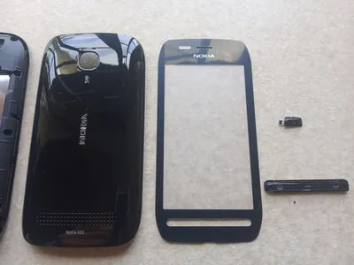 Купить Тачскрін (Сенсорне скло) для смартфона Nokia 603 чорний ☝ Цена в  Recorder