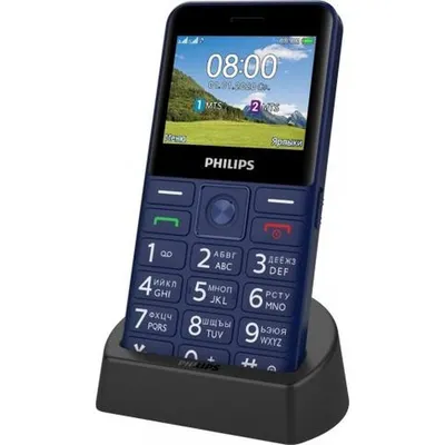 Телефон Philips Xenium E580 Черный – купить в Кемерово| по цене 1490 на  официальном сайте интернет-магазина МегаФон
