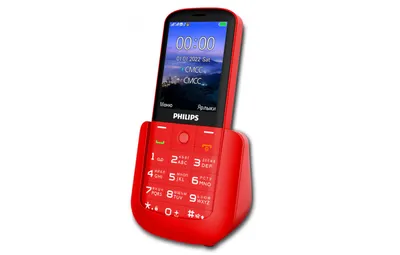 Мобильный телефон Philips Xenium E2601 Red, купить в Москве, цены в  интернет-магазинах на Мегамаркет