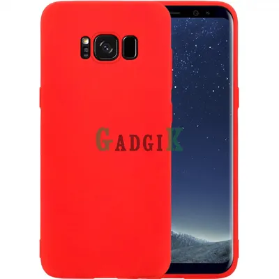 Чехол Силикон iNavi Color Samsung S8 (Красный) купить по низкой цене в  Украине ≡GadgiK