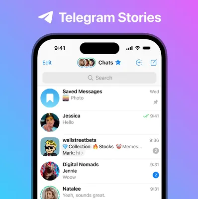 Макет Telegram на мобильном телефоне Pack 01, Product Mockups Включая:  телеграмма и приложение - Envato Elements