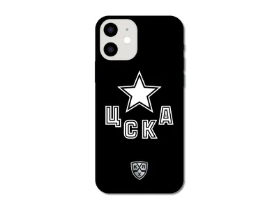 Чехол на телефон iPhone 12 ХК ЦСКА (BLCKCS-CSKA-12) - купить за 950.00 руб.