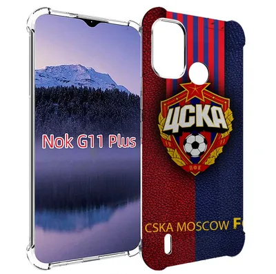 Чехол MyPads фк цска для Nokia G11 Plus, купить в Москве, цены в  интернет-магазинах на Мегамаркет
