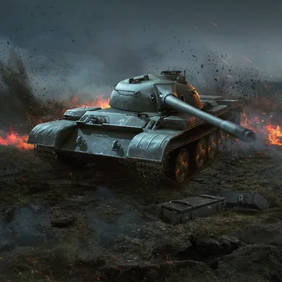 Обои для планшета — танк T110E4 | World of Tanks Blitz 8.8 - фан сайт
