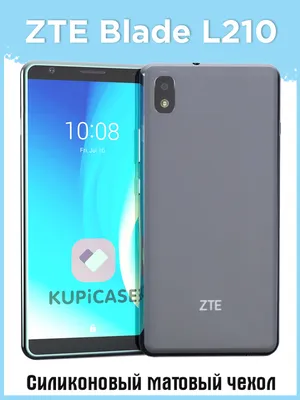 Чехол для телефона ZTE Blade L210/ ЗТЕ Блейд Л210, силиконовый,  противоударный, защитный - купить с доставкой по выгодным ценам в  интернет-магазине OZON (273313856)