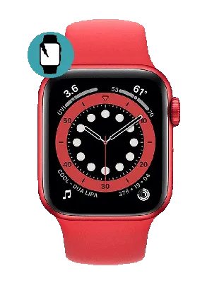 Замена экрана Apple Watch 6 40 mm по заводской технологии.
