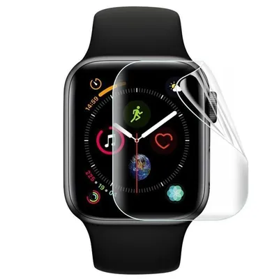 Гидрогелевая защитная пленка на экран смарт-часов Apple Watch SE 44 мм - 2  шт, купить в Москве, цены в интернет-магазинах на Мегамаркет