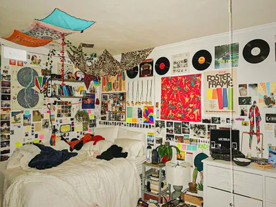 Комната в стиле инди кид для подростков: плакаты и постеры, декор, идеи  оформления и украшения, дизайн, рисунки, поделки