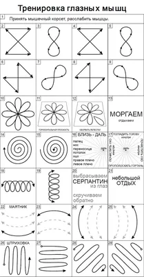 Гимнастика для глаз: 10 лучших упражнений | РБК Стиль