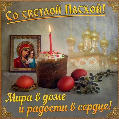 Поздравления с Пасхой-2023: красивые открытки и картинки с теплыми  пожеланиями - МК Новосибирск