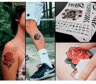 Набор временных татуировок «Лето» ШКЯ — шутки, кайф, яшперица — купить в  Санкт-Петербурге с доставкой сегодня на Dari Dari
