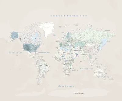 Фотообои Подробная карта мира на нежно-персиковом фоне артикул Dm-154  купить в Екатеринбурге | интернет-магазин ArtFresco