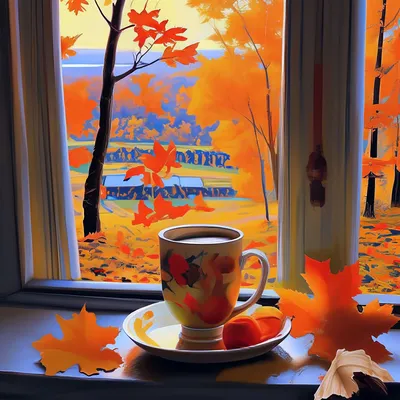 Доброе октябрьское утро - начало нового дня с улыбкой!» — создано в  Шедевруме