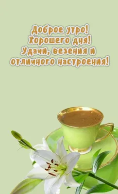 Доброе утро, друзья! ☕ Хорошего дня, отличного настроения!!! | Кафе  \"Счастливый День\", кафе \"Гостиный Двор\" | ВКонтакте