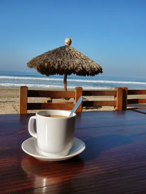 Доброе утро кофе и море - 81 фото