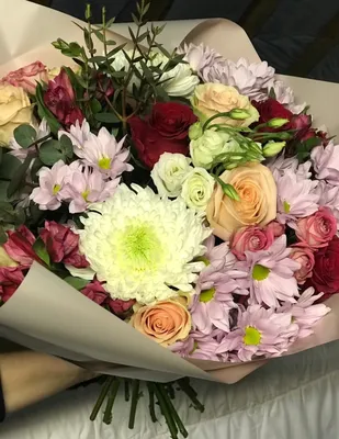 Цветы в коробке «Доброе утро!» купить в Минске - LIONflowers