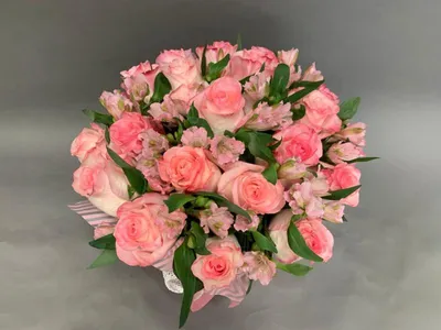 Доброе утро, почерк с розовыми цветами Стоковое Фото - изображение  насчитывающей цветки, примечание: 246942540