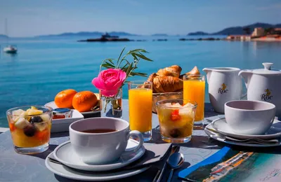 Завтрак на море картинки - 75 фото
