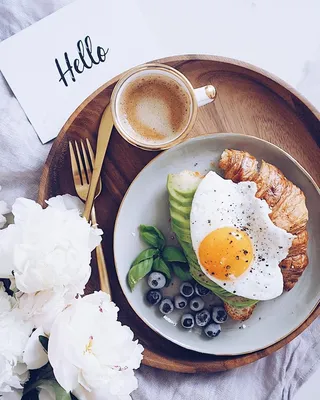 Доброе утро завтрак красивые картинки - 74 фото
