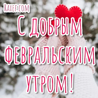 Доброго февральского утра