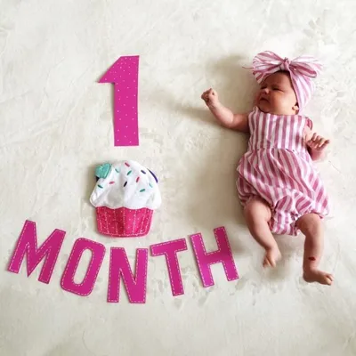 Картинки 1 месяц девочке (51 лучших фото)