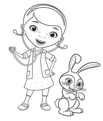 Доктор Плюшева кукла Doc McStuffins Disney Junior