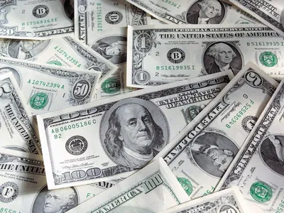 Бумажные доллары США, обои с финансами и деньгами, картинки, фото 1280x1024
